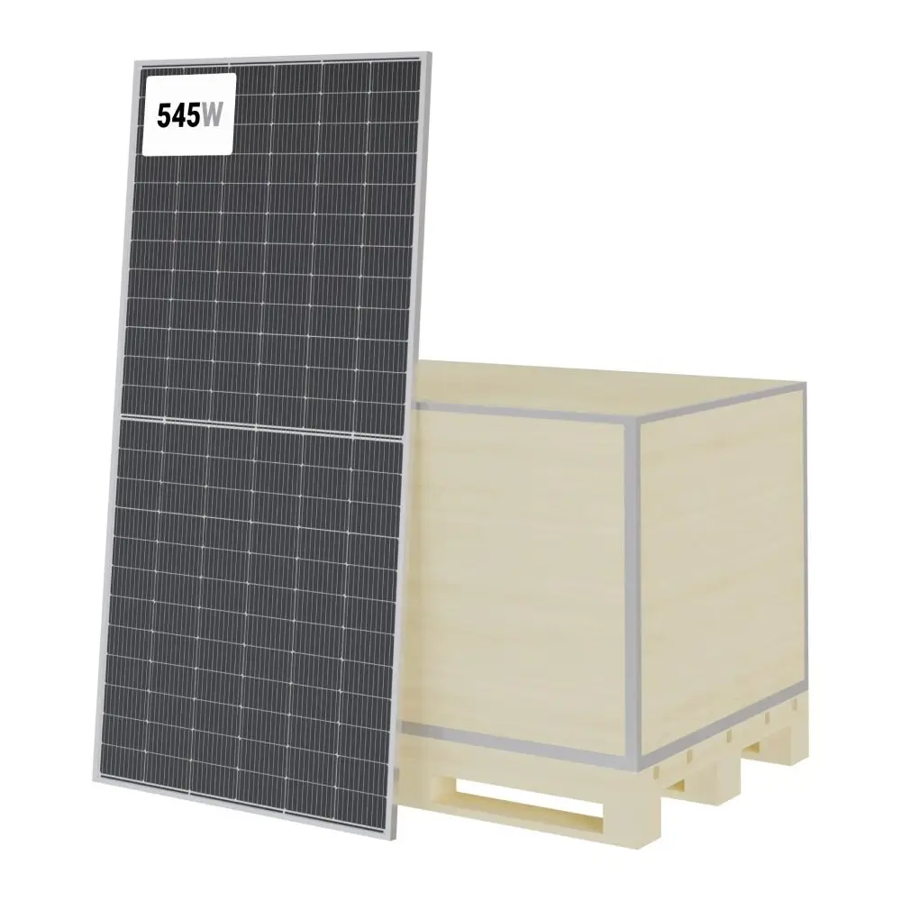 JA Solar 545W Solar Panel 144 Cell Bifacial JA-JAM72-D30-545MB Wholesale 31 panels per pallet